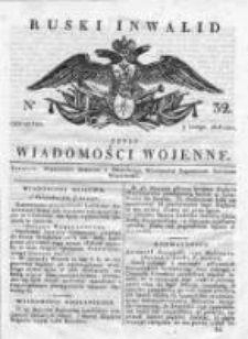 Ruski inwalid czyli wiadomości wojenne 1818, Nr 32