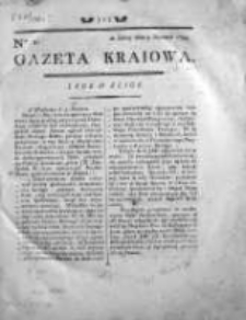 Gazeta Warszawska = (Gazeta Kraiowa) 1794, Nr 1