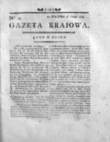 Gazeta Warszawska = (Gazeta Kraiowa) 1794, Nr 14