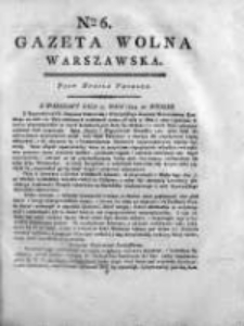 Gazeta Warszawska = (Gazeta Wolna Warszawska) 1794, Nr 6