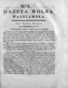 Gazeta Warszawska = (Gazeta Wolna Warszawska) 1794, Nr 8