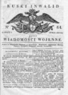 Ruski inwalid czyli wiadomości wojenne 1818, Nr 64