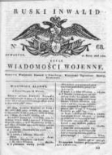 Ruski inwalid czyli wiadomości wojenne 1818, Nr 68