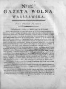Gazeta Warszawska = (Gazeta Wolna Warszawska) 1794, Nr10