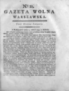 Gazeta Warszawska = (Gazeta Wolna Warszawska) 1794, Nr11