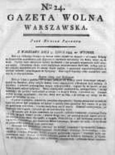 Gazeta Warszawska = (Gazeta Wolna Warszawska) 1794, Nr24