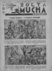 Żółta Mucha Tse-Tse 1933, R.5, Nr 10