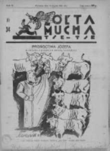 Żółta Mucha Tse-Tse 1933, R.5, Nr 34