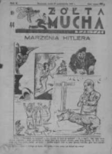 Żółta Mucha Tse-Tse 1933, R.5, Nr 44