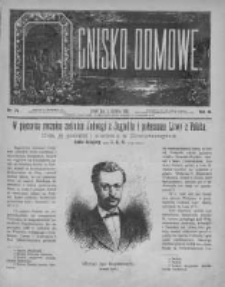 Ognisko Domowe. Czasopismo literackie, artystyczne, naukowe i społeczne 1886, R. III, Nr 76