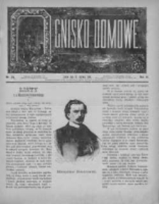Ognisko Domowe. Czasopismo literackie, artystyczne, naukowe i społeczne 1886, R. III, Nr 78