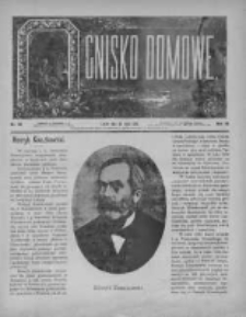Ognisko Domowe. Czasopismo literackie, artystyczne, naukowe i społeczne 1886, R. III, Nr 81