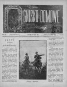 Ognisko Domowe. Czasopismo literackie, artystyczne, naukowe i społeczne 1886, R. III, Nr 93