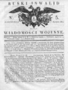 Ruski inwalid czyli wiadomości wojenne 1817, Nr 5