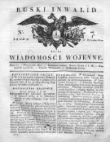 Ruski inwalid czyli wiadomości wojenne 1817, Nr 7