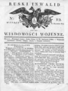 Ruski inwalid czyli wiadomości wojenne 1817, Nr 12
