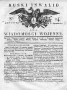 Ruski inwalid czyli wiadomości wojenne 1817, Nr 14