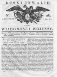 Ruski inwalid czyli wiadomości wojenne 1817, Nr 26