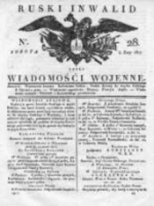 Ruski inwalid czyli wiadomości wojenne 1817, Nr 28