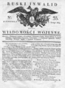 Ruski inwalid czyli wiadomości wojenne 1817, Nr 35
