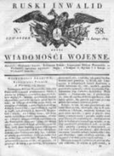Ruski inwalid czyli wiadomości wojenne 1817, Nr 38