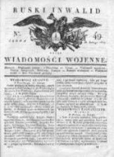 Ruski inwalid czyli wiadomości wojenne 1817, Nr 49