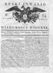 Ruski inwalid czyli wiadomości wojenne 1817, Nr 54
