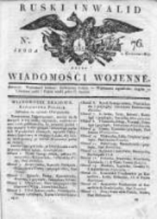 Ruski inwalid czyli wiadomości wojenne 1817, Nr 76