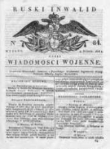 Ruski inwalid czyli wiadomości wojenne 1818, Nr 84