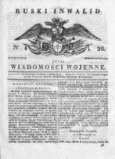 Ruski inwalid czyli wiadomości wojenne 1818, Nr 96
