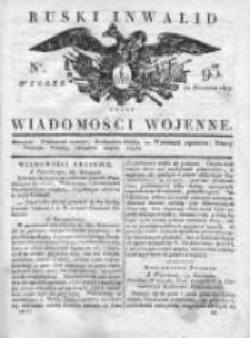 Ruski inwalid czyli wiadomości wojenne 1817, Nr 93