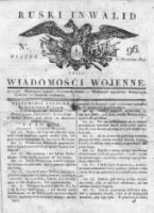 Ruski inwalid czyli wiadomości wojenne 1817, Nr 96