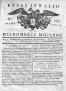 Ruski inwalid czyli wiadomości wojenne 1817, Nr 111
