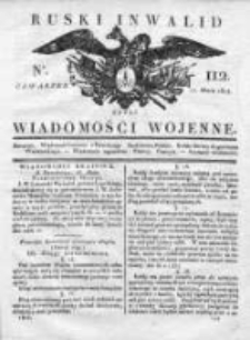 Ruski inwalid czyli wiadomości wojenne 1817, Nr 112