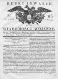 Ruski inwalid czyli wiadomości wojenne 1817, Nr 113