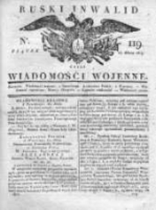 Ruski inwalid czyli wiadomości wojenne 1817, Nr 119