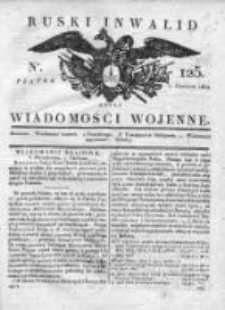 Ruski inwalid czyli wiadomości wojenne 1817, Nr 125