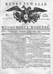 Ruski inwalid czyli wiadomości wojenne 1817, Nr 131