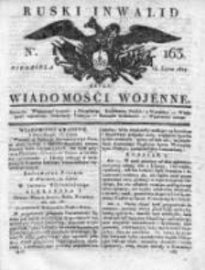 Ruski inwalid czyli wiadomości wojenne 1817, Nr 163