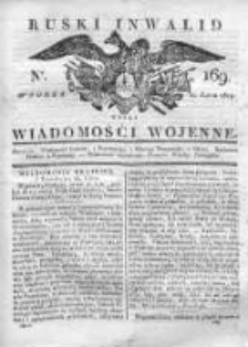 Ruski inwalid czyli wiadomości wojenne 1817, Nr 169