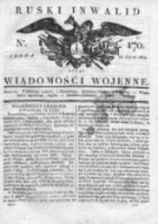 Ruski inwalid czyli wiadomości wojenne 1817, Nr 170