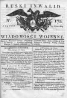 Ruski inwalid czyli wiadomości wojenne 1817, Nr 172