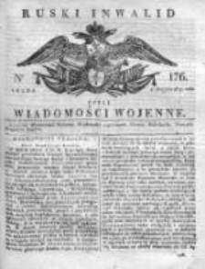 Ruski inwalid czyli wiadomości wojenne 1817, Nr 176