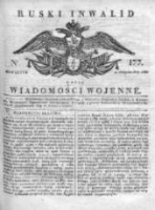 Ruski inwalid czyli wiadomości wojenne 1817, Nr 177