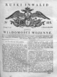 Ruski inwalid czyli wiadomości wojenne 1817, Nr 184