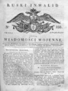 Ruski inwalid czyli wiadomości wojenne 1817, Nr 188