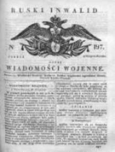 Ruski inwalid czyli wiadomości wojenne 1817, Nr 197