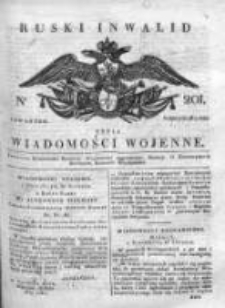 Ruski inwalid czyli wiadomości wojenne 1817, Nr 201