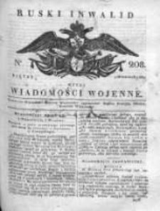 Ruski inwalid czyli wiadomości wojenne 1817, Nr 208