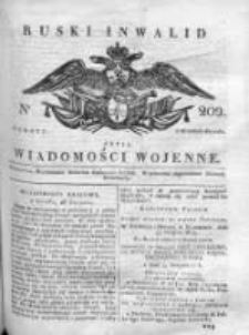 Ruski inwalid czyli wiadomości wojenne 1817, Nr 209